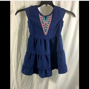 Girls Sze XS Wonder Nation Blue Dress